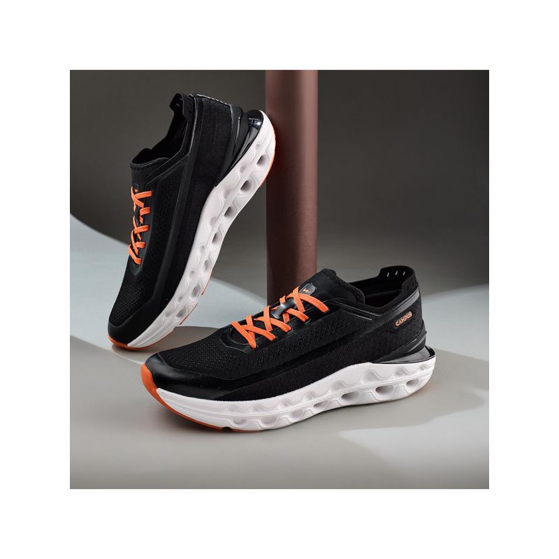 Campus Coil Pro Black Men Running Shoes (UK 10)