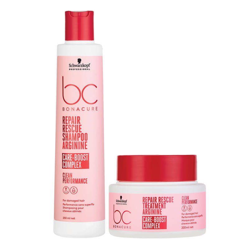 Schwarzkopf Professional Bonacure Peptide Repair Rescue Micellar Shampoo + Treatment Combo