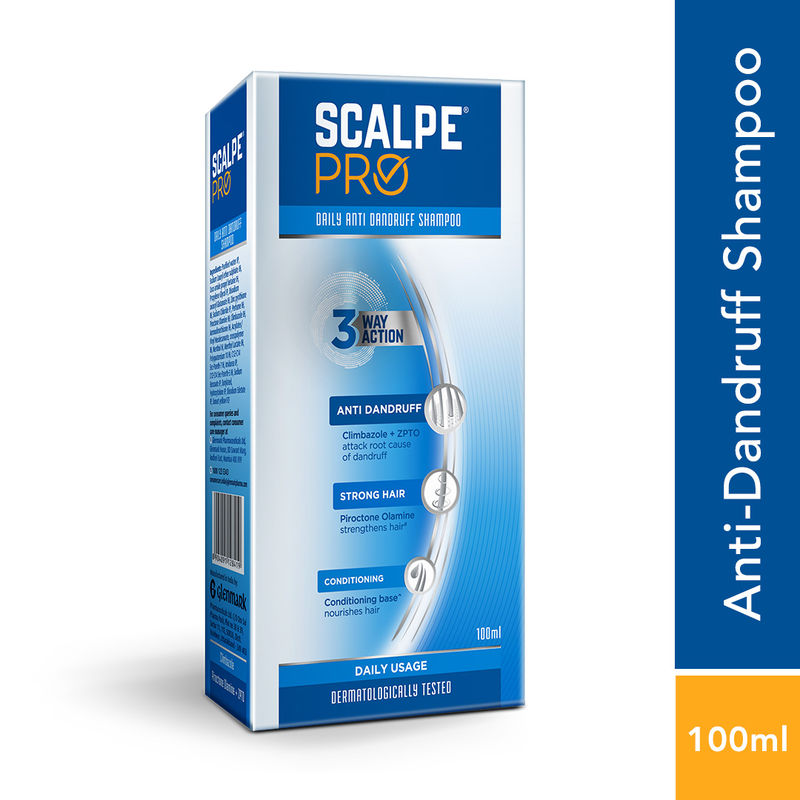 Scalpe Pro Daily Anti-Dandruff Shampoo with Conditioning Base for Strong and Smooth Hair