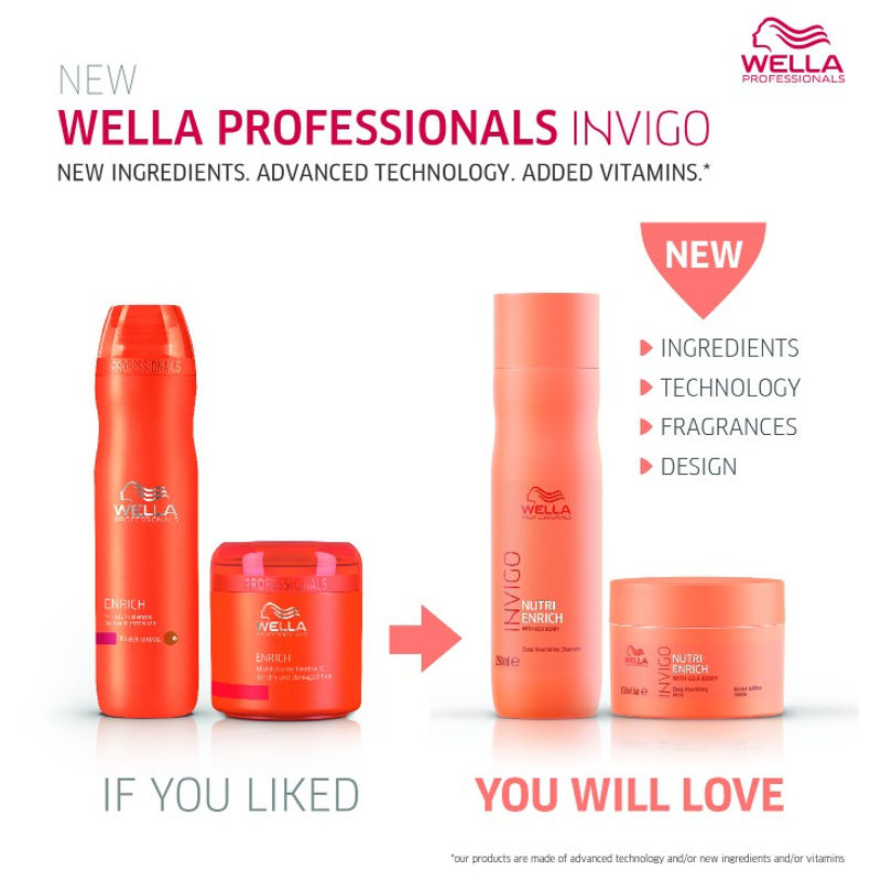 Wella Professionals Invigo Nutri Enrich Deep Nourishing Mask At
