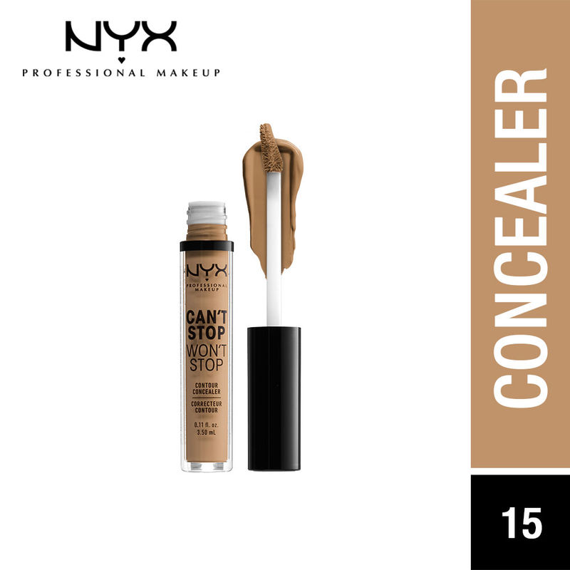 NYX Professional Makeup Can't Stop Won’t Stop Contour Concealer - Caramel