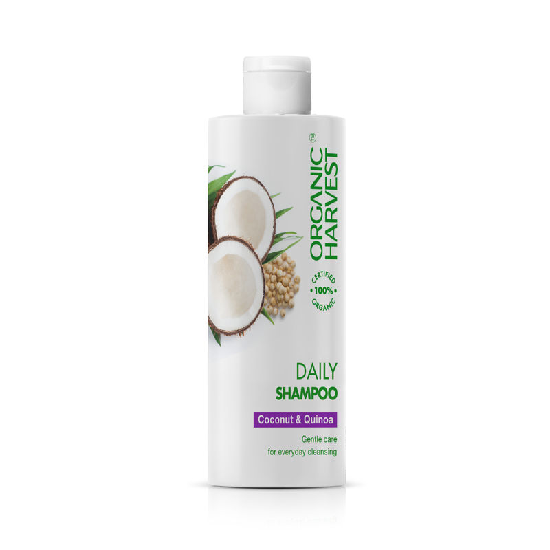 Organic Harvest Daily Shampoo: Coconut & Quinoa For All Types of Hairs