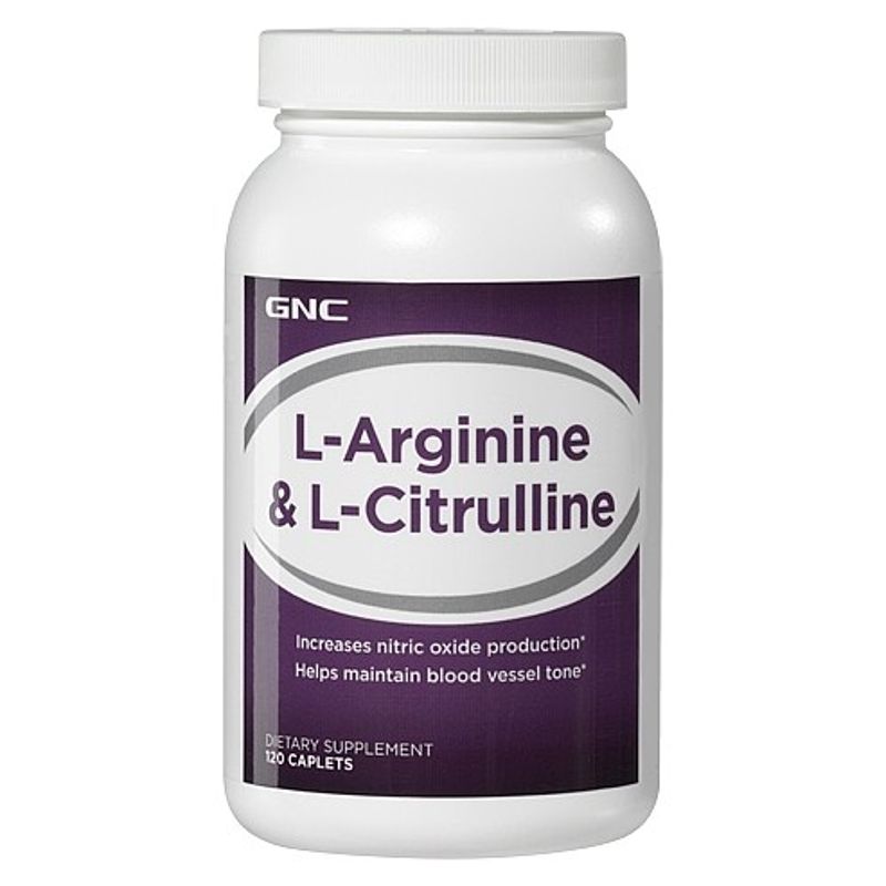 GNC L-Arginine & L-Citrulline (120 Caps)