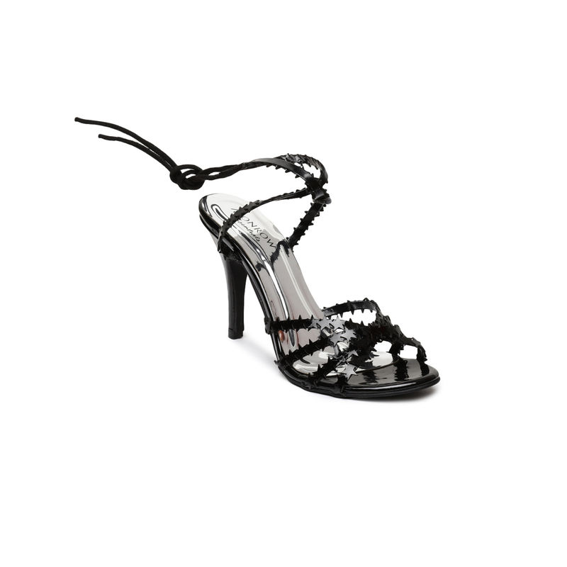 monrow black heels