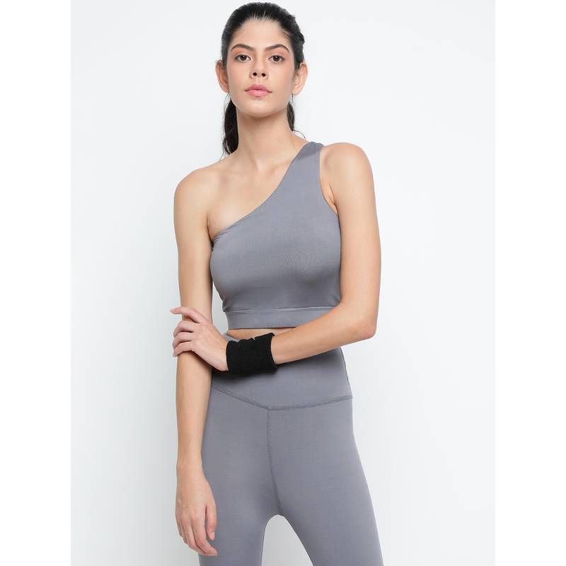 Wear Jukebox Women Grey Desire Sports Bra (S)