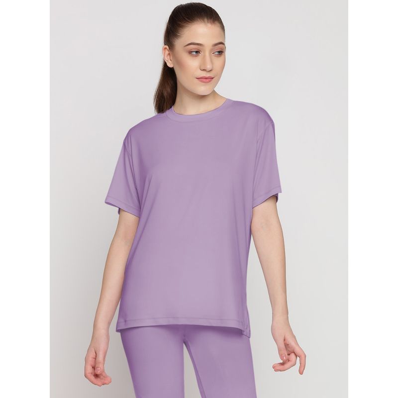 Wear Jukebox Women Lavender Adapt T-Shirts (L)
