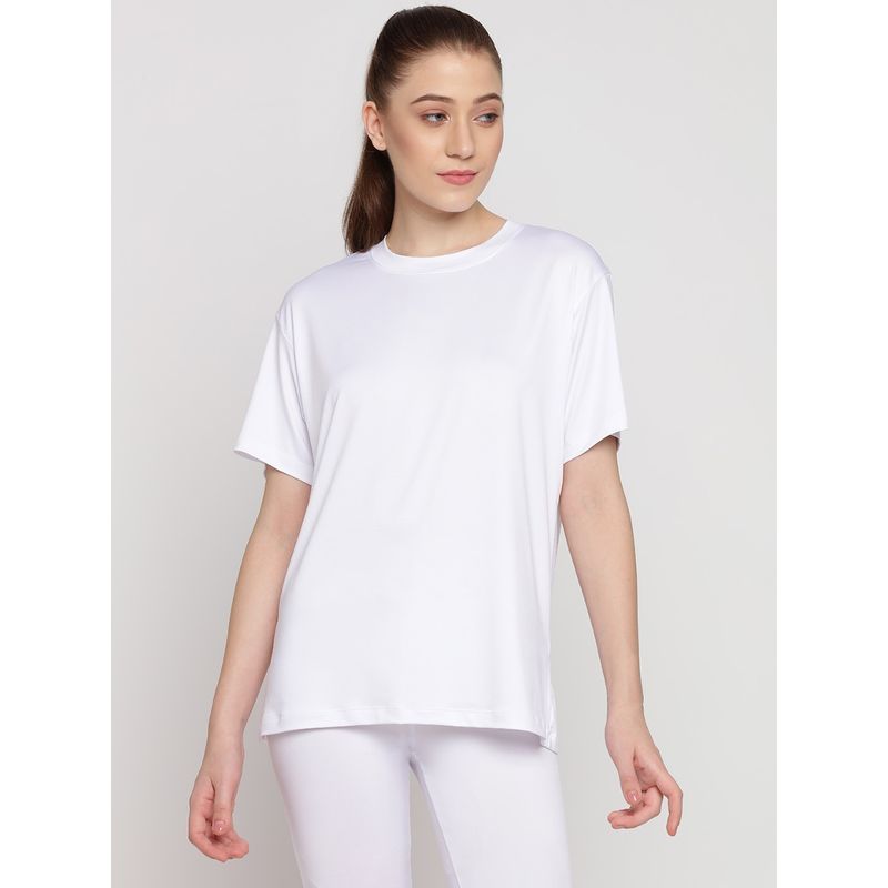 Wear Jukebox Women White Adapt T-Shirts (S)