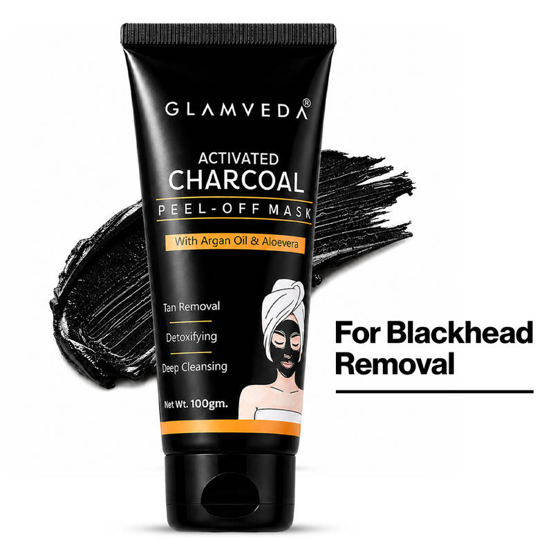 Glamveda Charcoal Peel Off Mask 100g - Image 2
