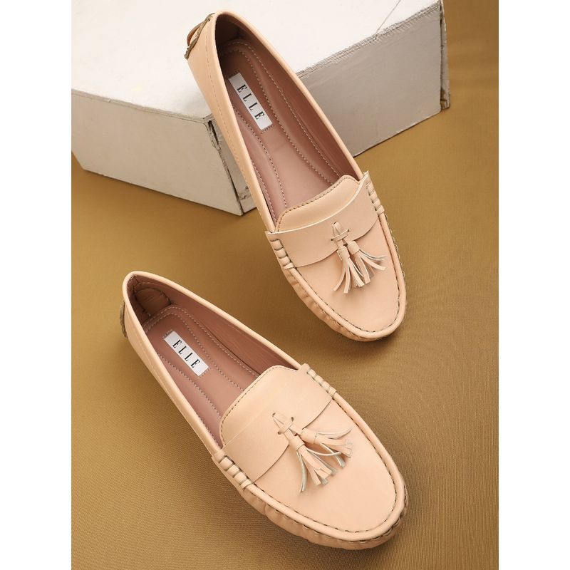 ELLE Pink Women Slip On Loafers (EURO 36)