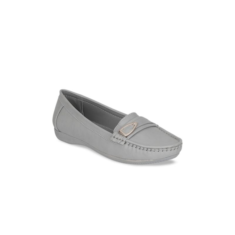 ELLE Grey Women Slip On Loafers Buy ELLE Grey Women Slip On Loafers Online at Best Price in