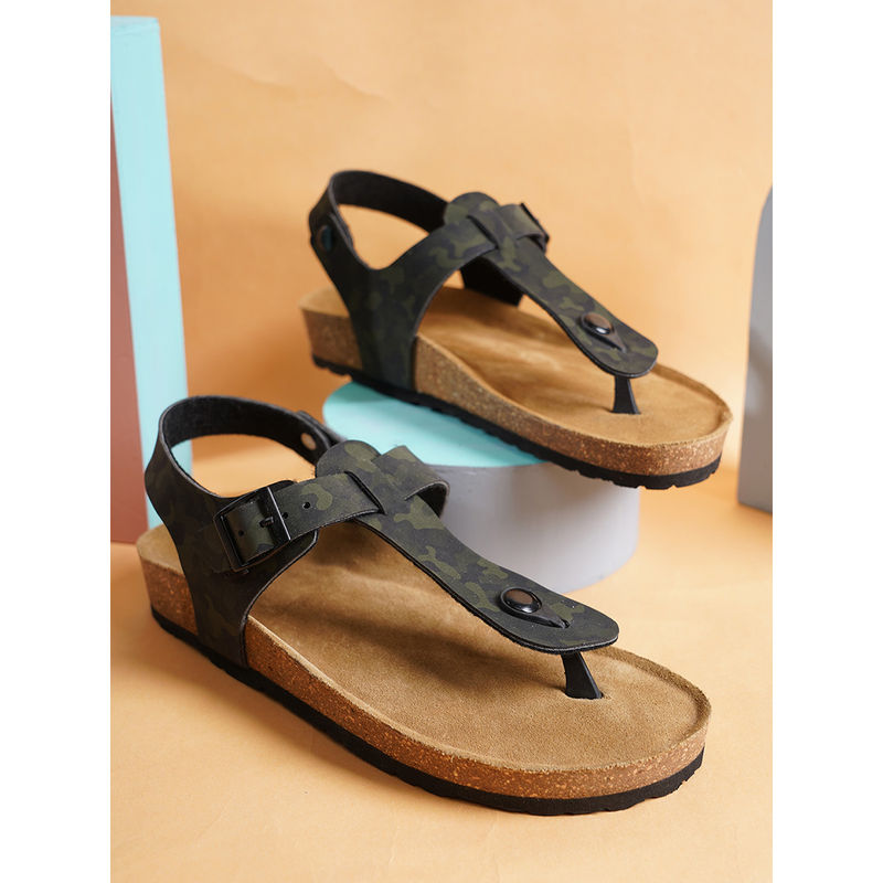 ELLE Olive Women Buckle Sandals (EURO 39)