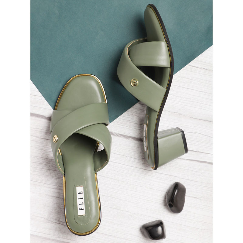 ELLE Olive Women Slip On Sandals (EURO 37)