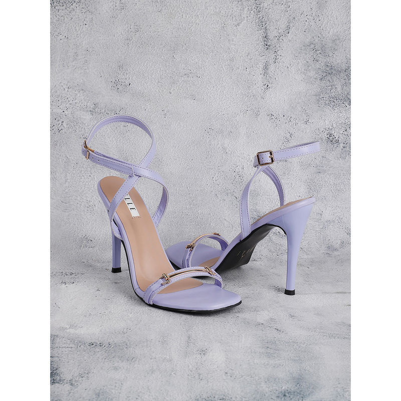 ELLE Lavender Women Buckle Sandals (EURO 36)