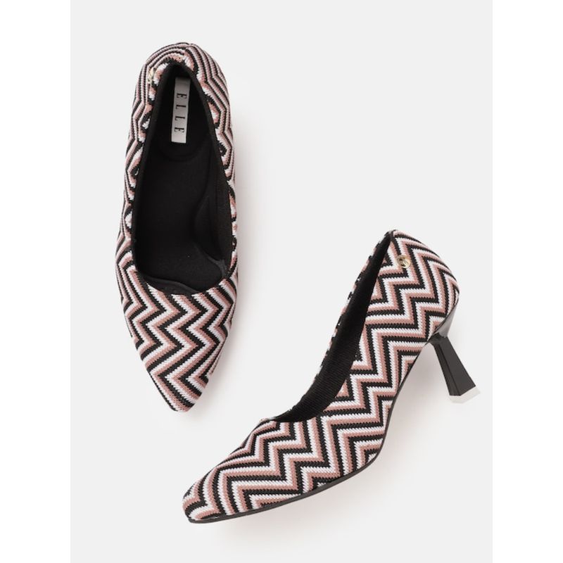 ELLE Pink Women Slip On Pumps (EURO 38)