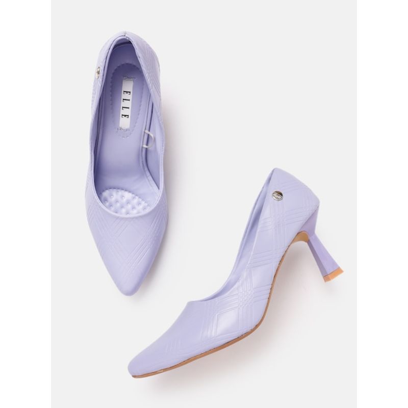 ELLE Lavender Women Slip On Pumps (EURO 38)