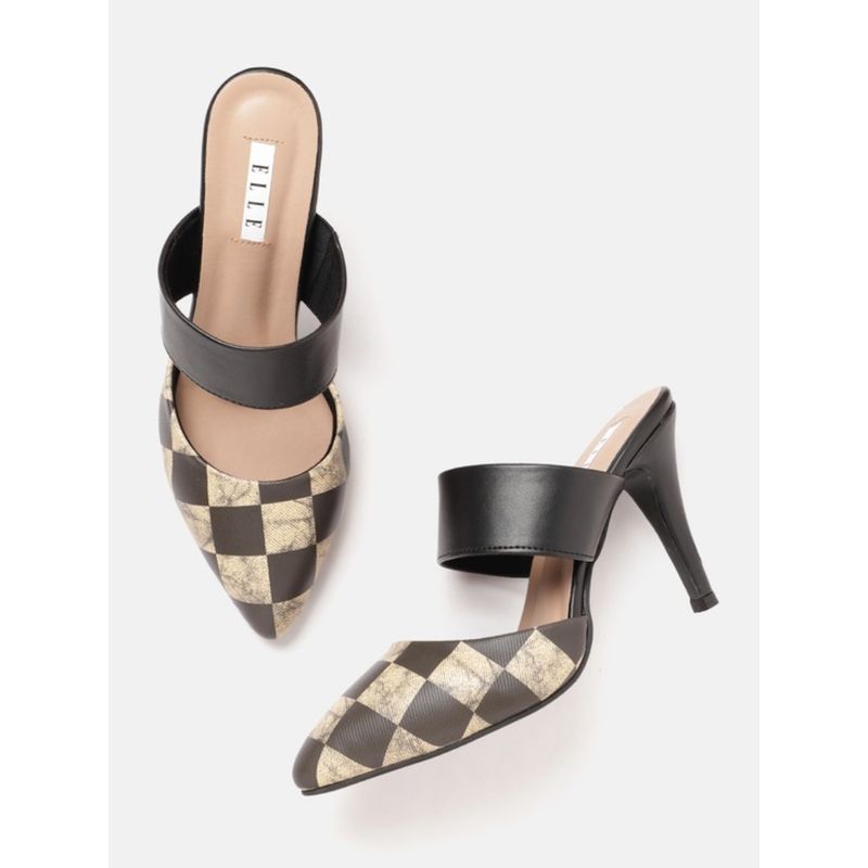 ELLE Beige Women Slip On Pumps (EURO 38)