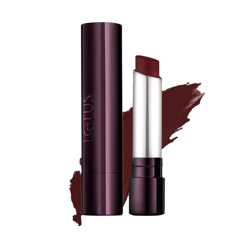 Lotus Make-Up Proedit Silk Touch Matte Lip Color - Wine Whim - SM08