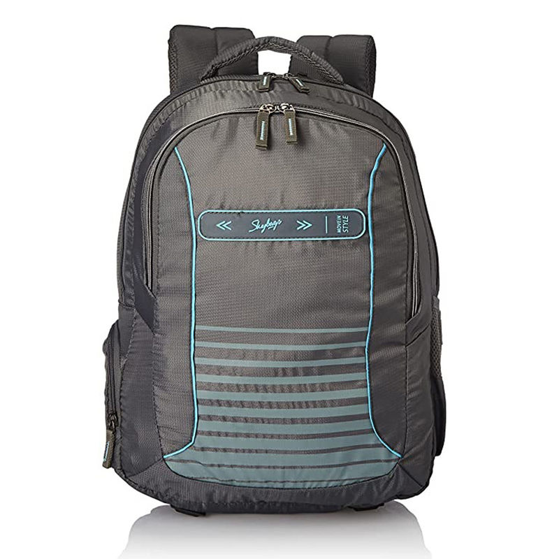 Skybags fox laptop backpack black deals