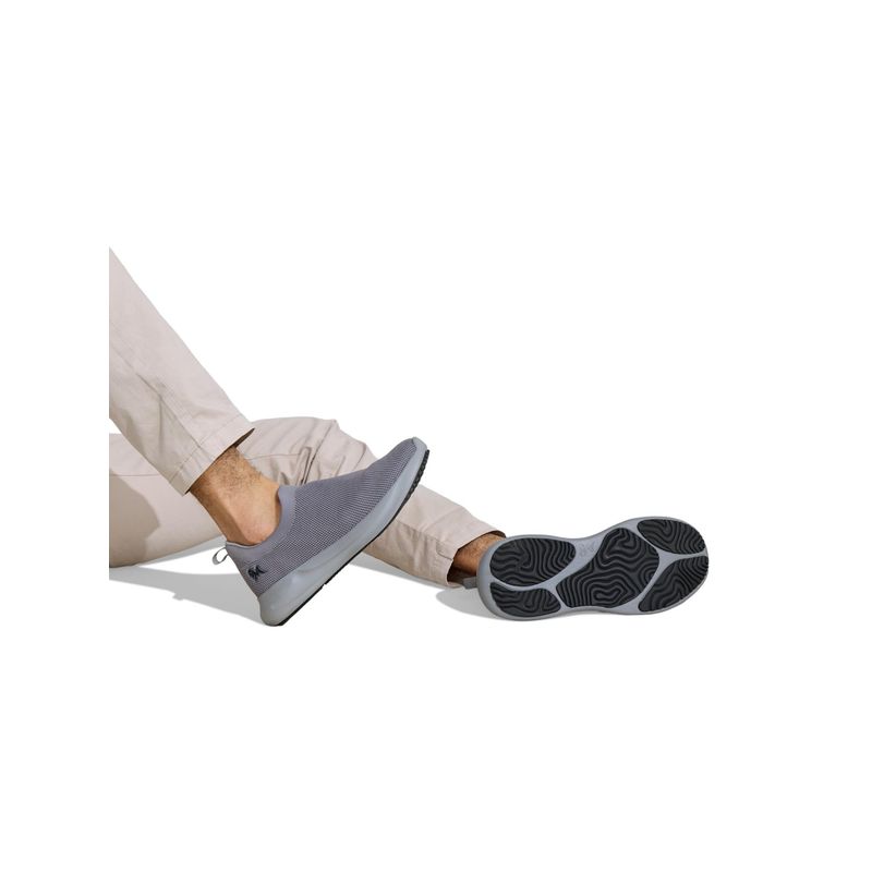 Neeman's Grey ReLive Knit Slip On Sneakers (UK 10)