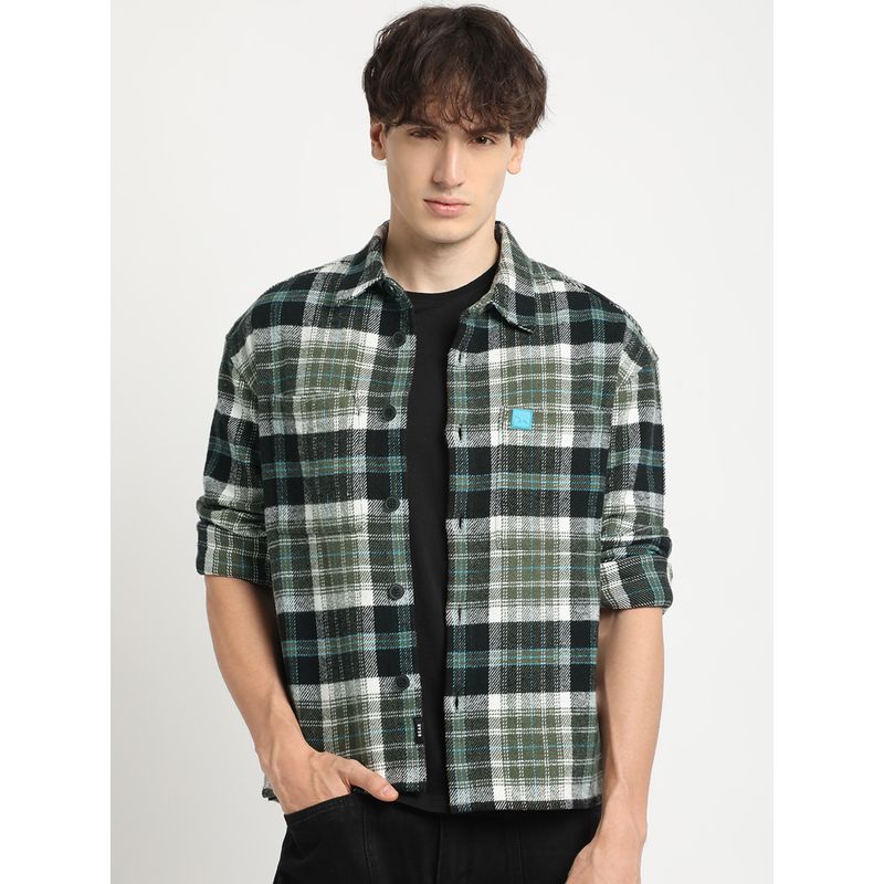 THE BEAR HOUSE Men's Multi-Coloured Checked Shirt (S)