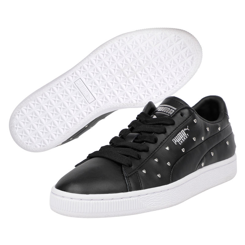 Buy Puma Basket Studs Women s Black Sneakers 4 Online