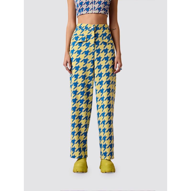 Muvazo Houndstooth Vibe Pants (XS)