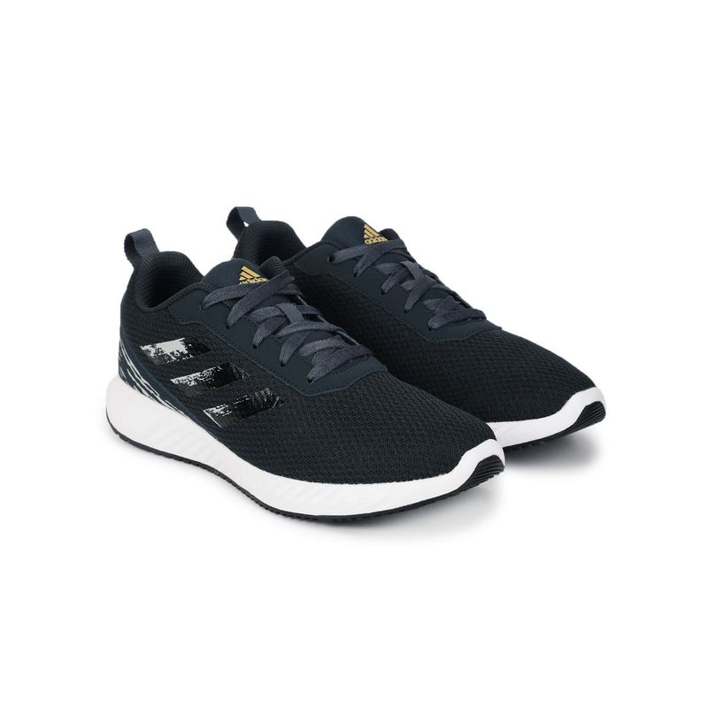 adidas Adifloss M Black Running Shoes (UK 9)