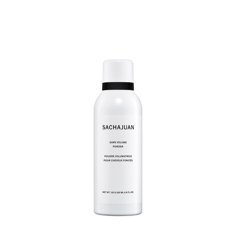 Sachajuan Dark Volume Powder -Pigmented Spray For Dark Hair Adds Volum Texture Grip Matte In Finish