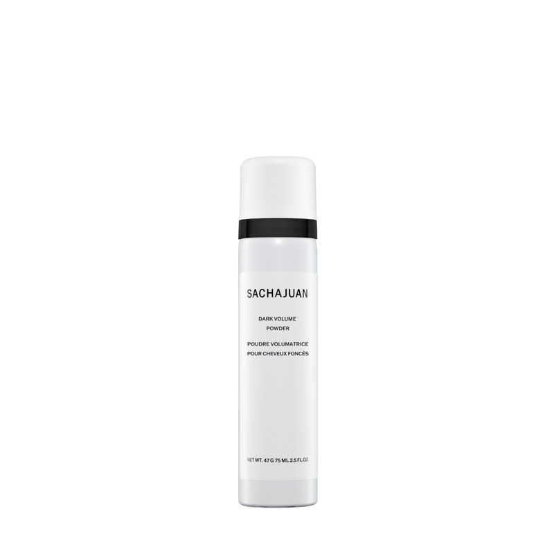 Sachajuan Dark Volume Powder -Pigmented Spray For Dark Hair Adds Volum Texture Grip Matte In Finish