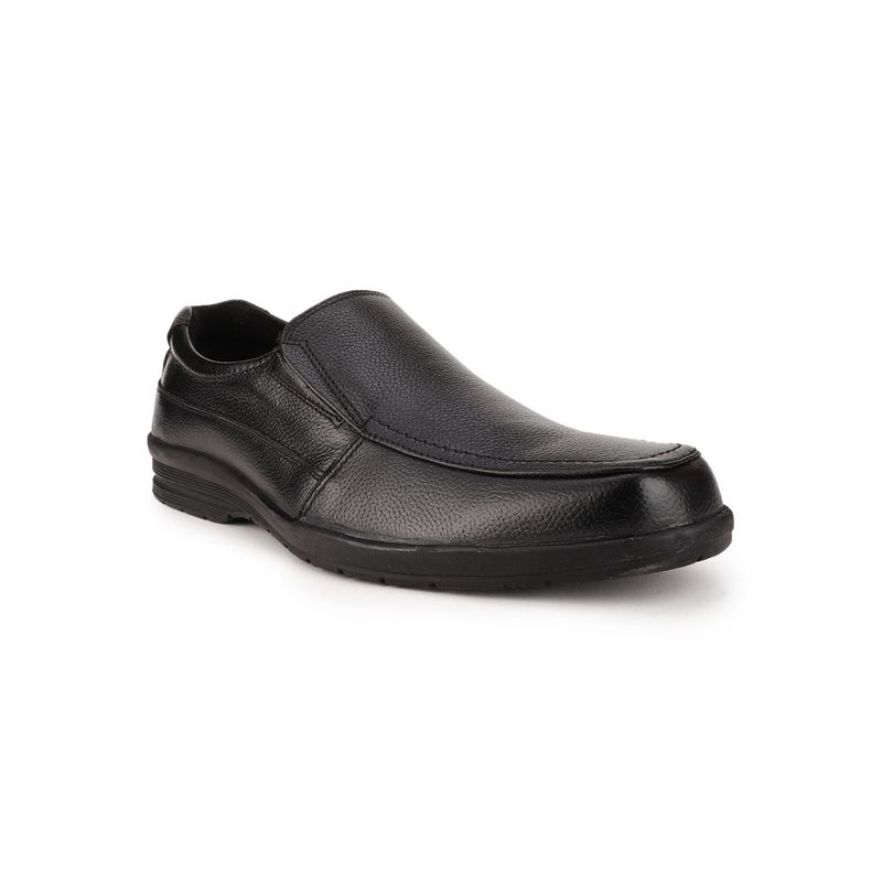 Bata Solid Black Formal Shoes (UK 10): Buy Bata Solid Black Formal ...