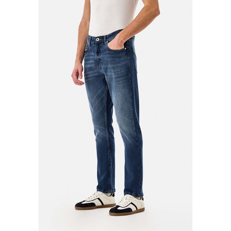 Snitch Men Blue Denim Slim Jeans (30)