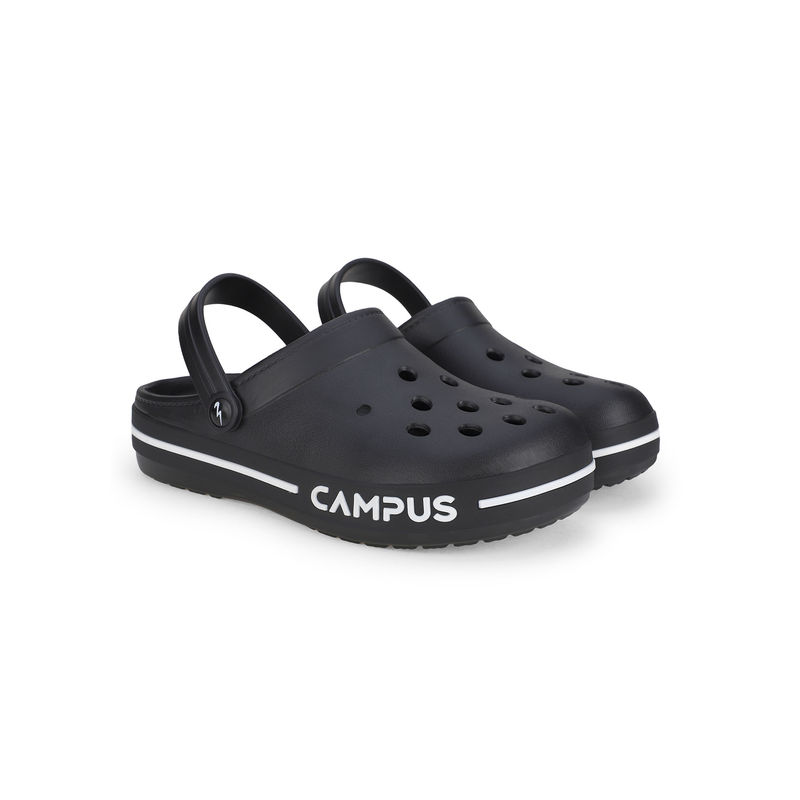 Campus Black Men Clogs (UK 9)