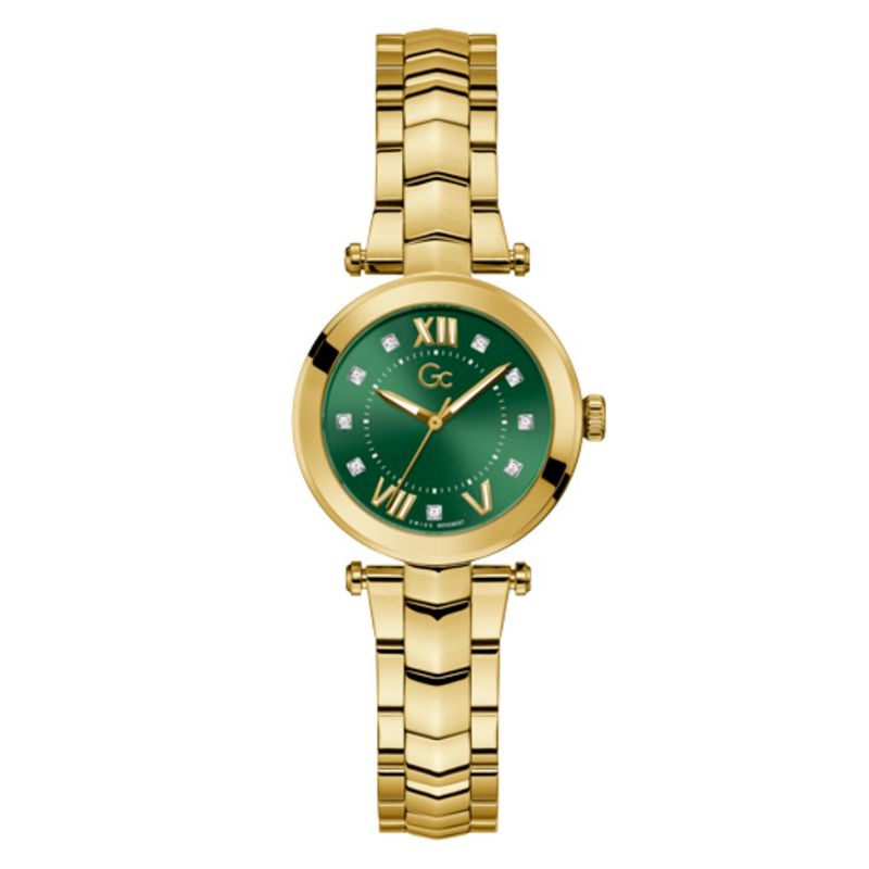 Green dial women's watch store