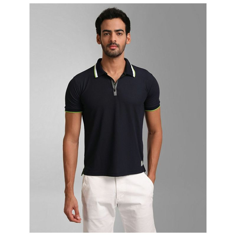 KAZO Polo T-Shirt with Zipper (S)