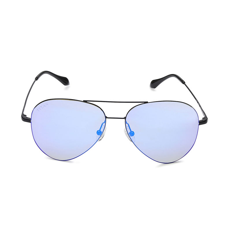 Titan Black Aviator Sunglasses (GM315BR5ONV): Buy Titan Black Aviator  Sunglasses (GM315BR5ONV) Online at Best Price in India