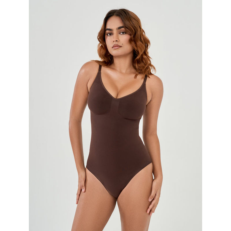 INVOGUE Intense Snatched Bodyshaper - Brown (M/L)