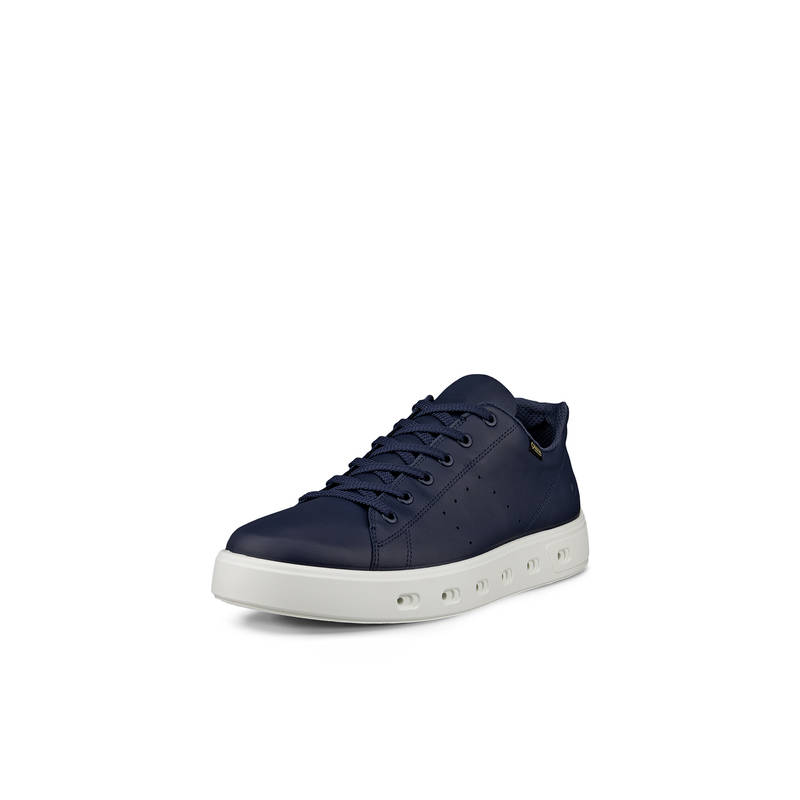 ECCO Men's Navy Blue Lifestyle Sneakers (42)