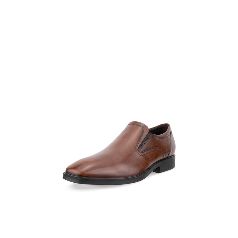 ECCO Men's Brown Semi Formal Loafers (40)