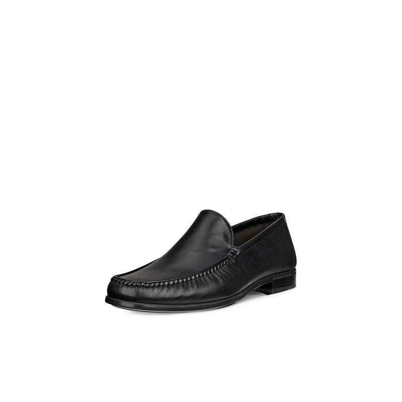 ECCO Men's Black Dress Casual Loafers (41)