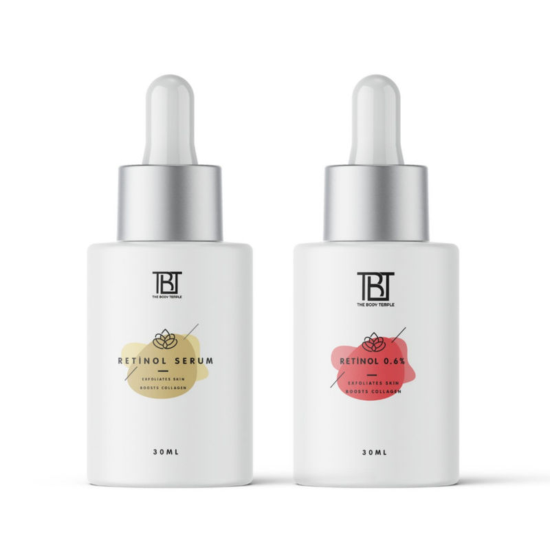 The Body Temple Retinol 0.3% & Retinol 0.6% (30Ml Each - Pack Of 1)