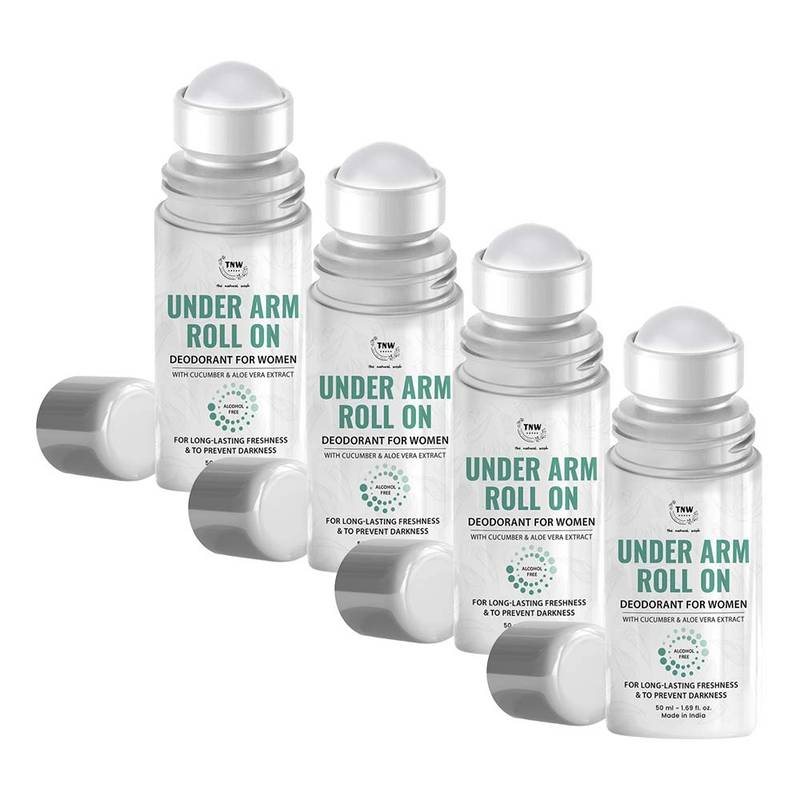 Buy TNW The Natural Wash Alcohol-Free Under Arm Roll On - Set of 4 Online