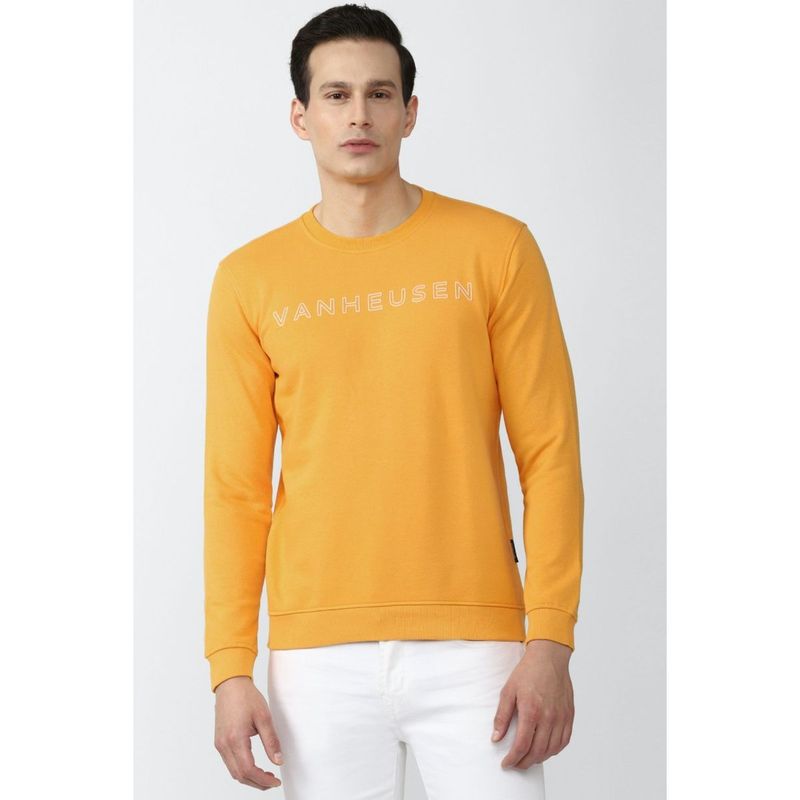 Van Heusen Orange Sweatshirt (L)