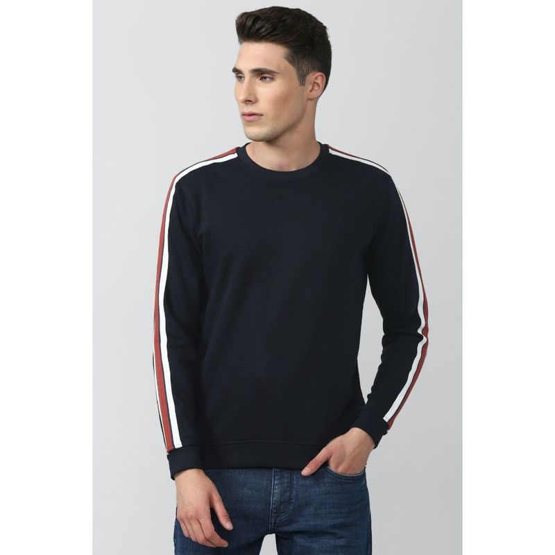 Van Heusen Navy Sweatshirt (M)