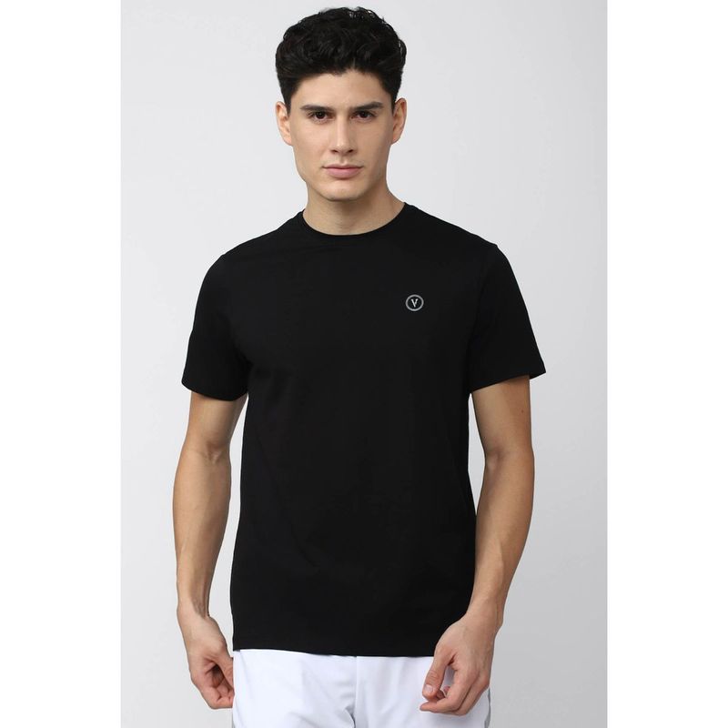Van Heusen Black T-Shirt (M)