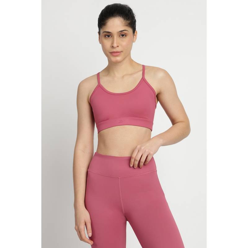 Reebok Women Pink Sports Bra (S)