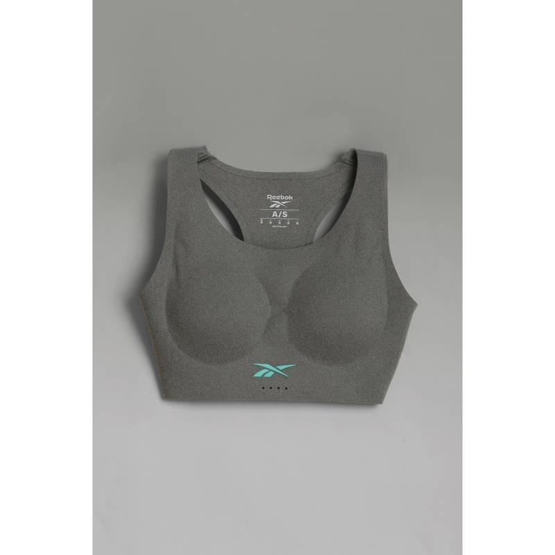 Reebok Women Grey Sports Bra (XS)