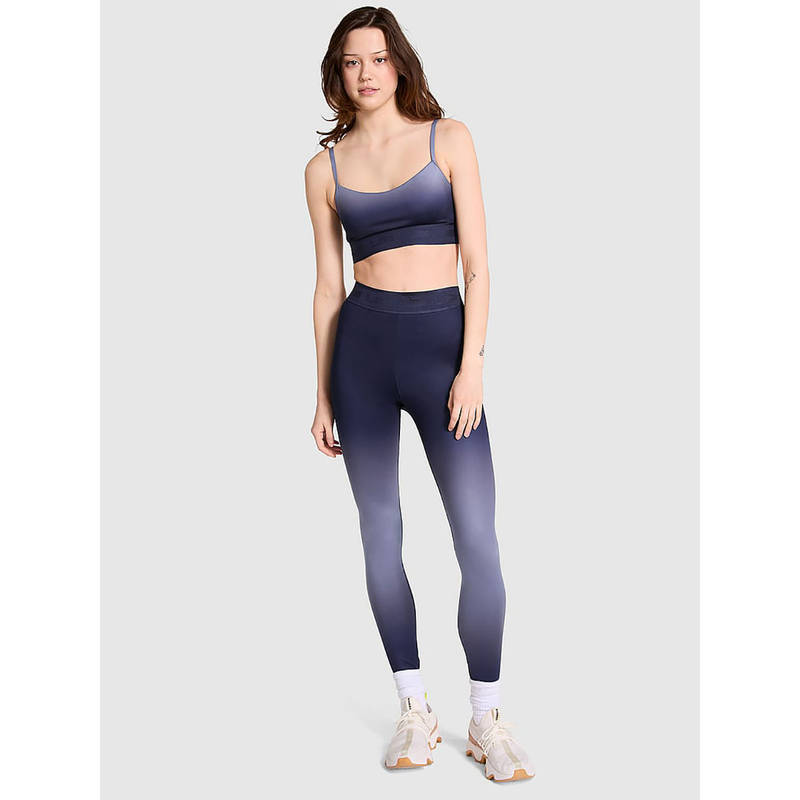 Victoria's Secret Women Blue Polyester Ombre Leggings (XS)