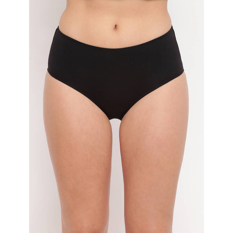 BASIICS by La Intimo Tease 2 Please Hipster/ Full Brief - Black (L)