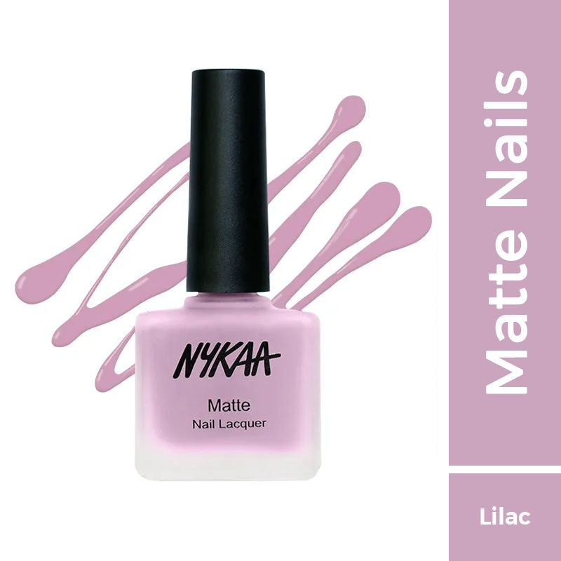 Nykaa Matte Nail Enamel Polish - Lilac Scones 130