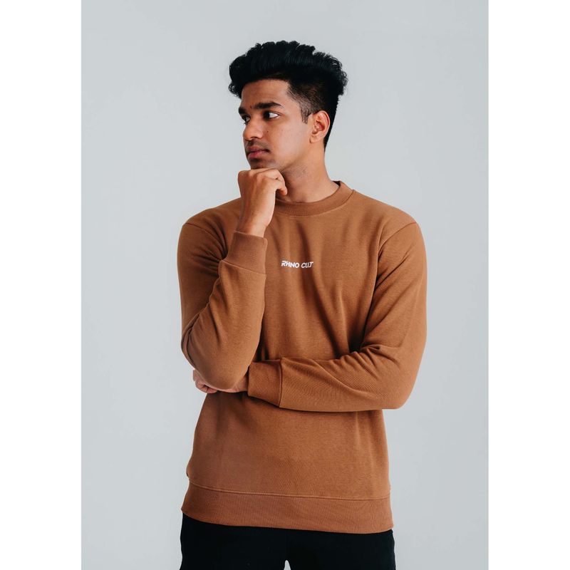 RHINO CULT Essential Brown Sweatshirt (S)